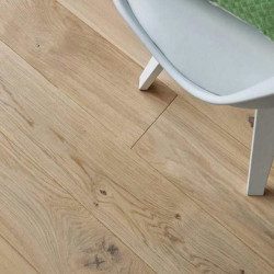 Parquet chêne grisé lames XXL