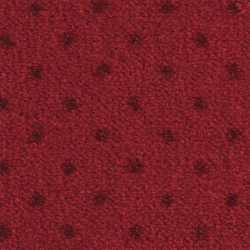 Moquette rouge grenade