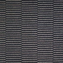 Moquette rayée anthracite