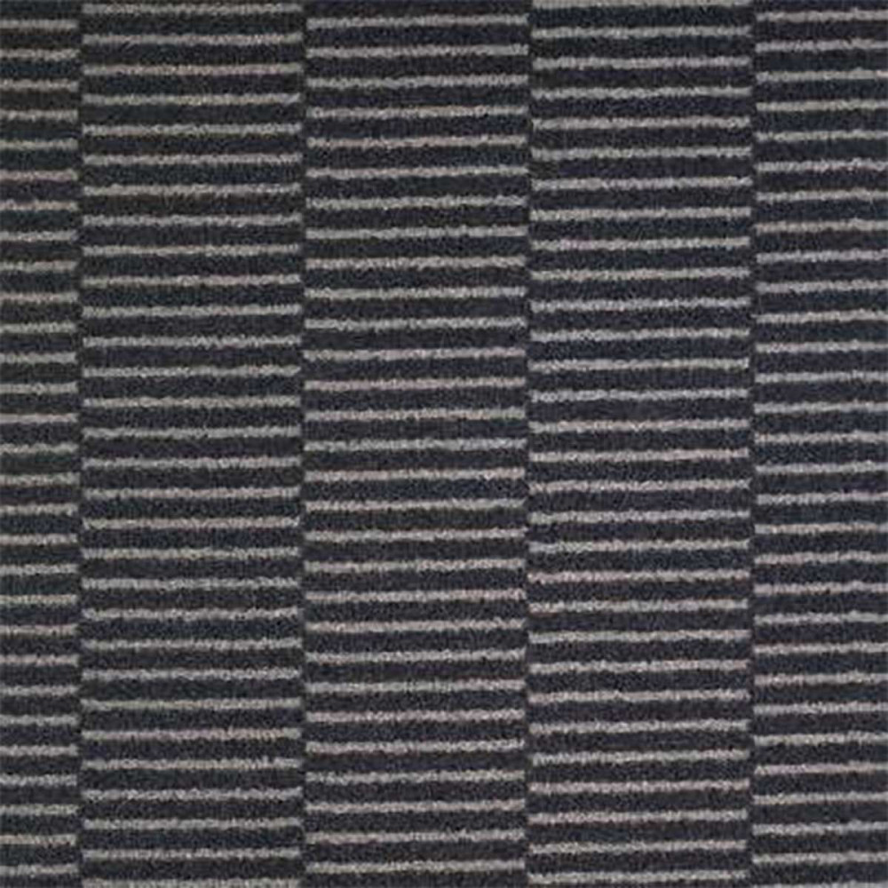 Moquette rayée anthracite