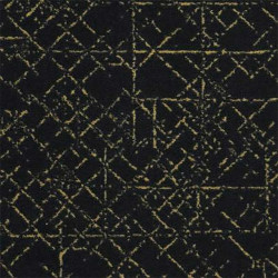 Moquette noire graphique