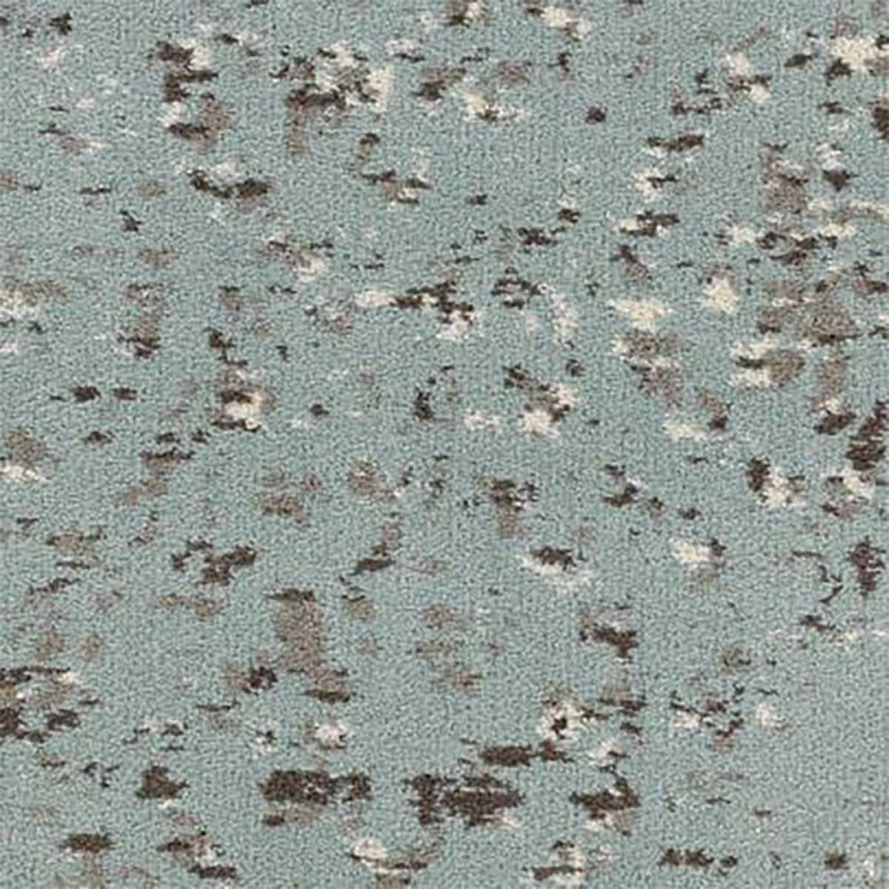 Moquette bleue celadon