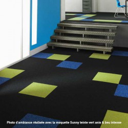 Dalle de moquette grise TECSOM 50x50 cm (réemploi) – Articonnex