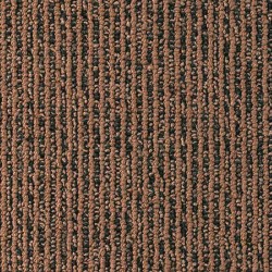Dalle moquette à rayure marron