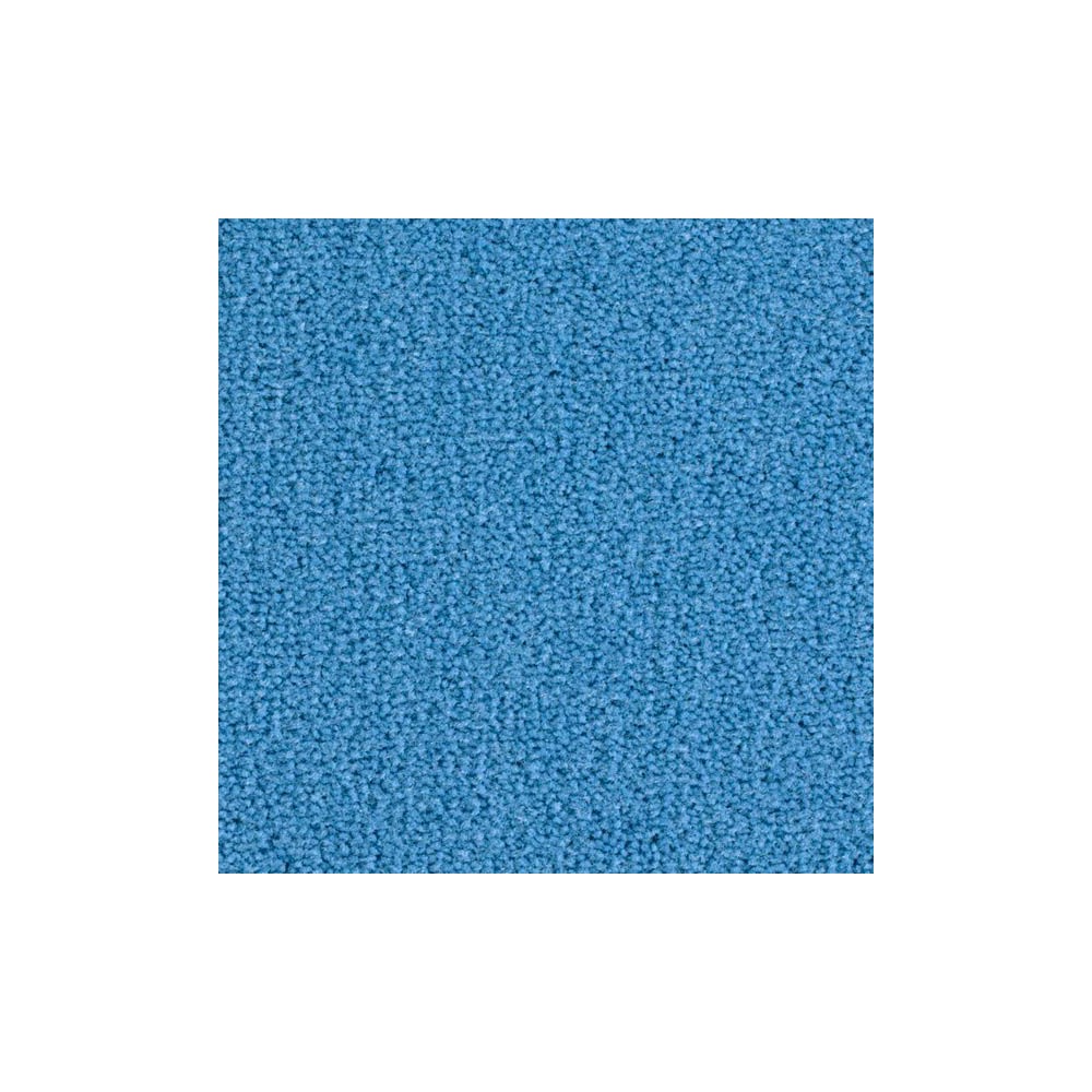 Moquette confort épaisse bleue, collection Elite