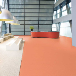 PVC orange imitation pierre