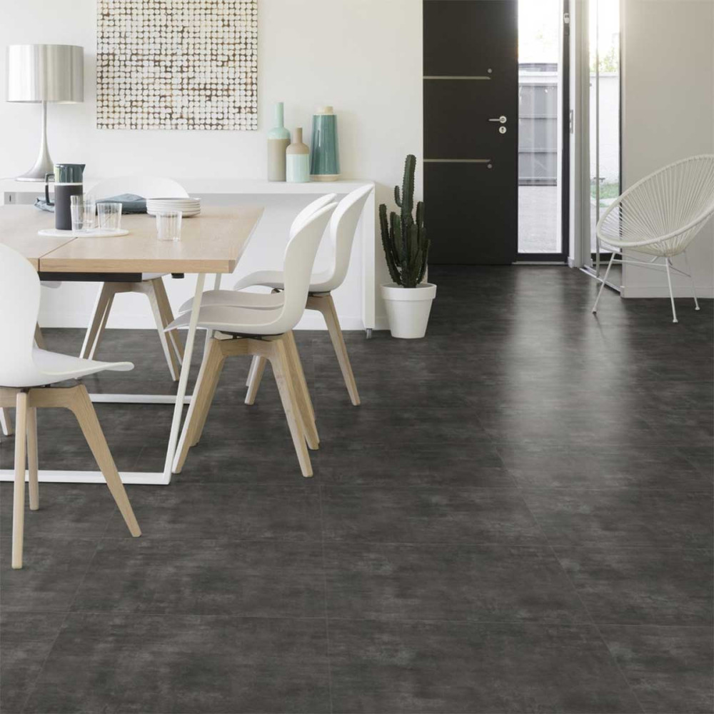 Dalles PVC carrée grise de Gerflor