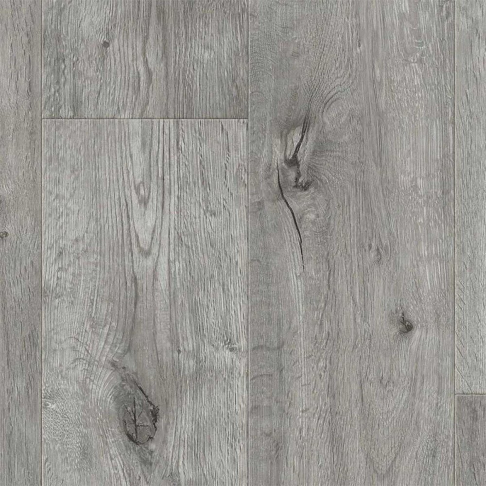 Sol pvc imitation parquet gris