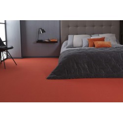 Ambiance chambre moquette Elite orange confort