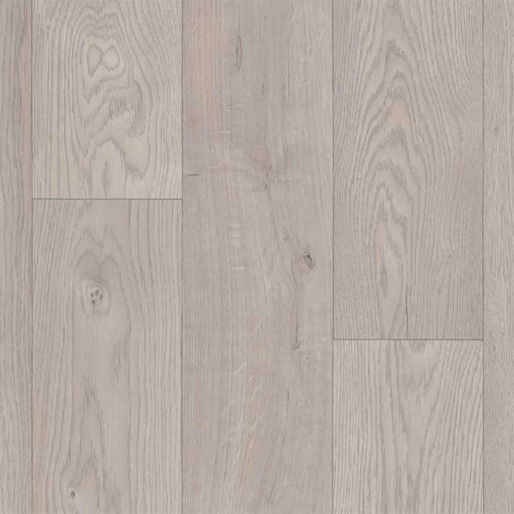 Sol vinyle type parquet gris larges lames