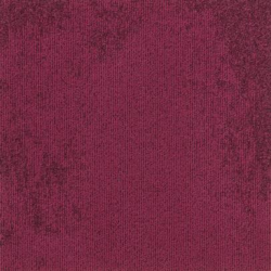 Moquette effet usée rouge grenat