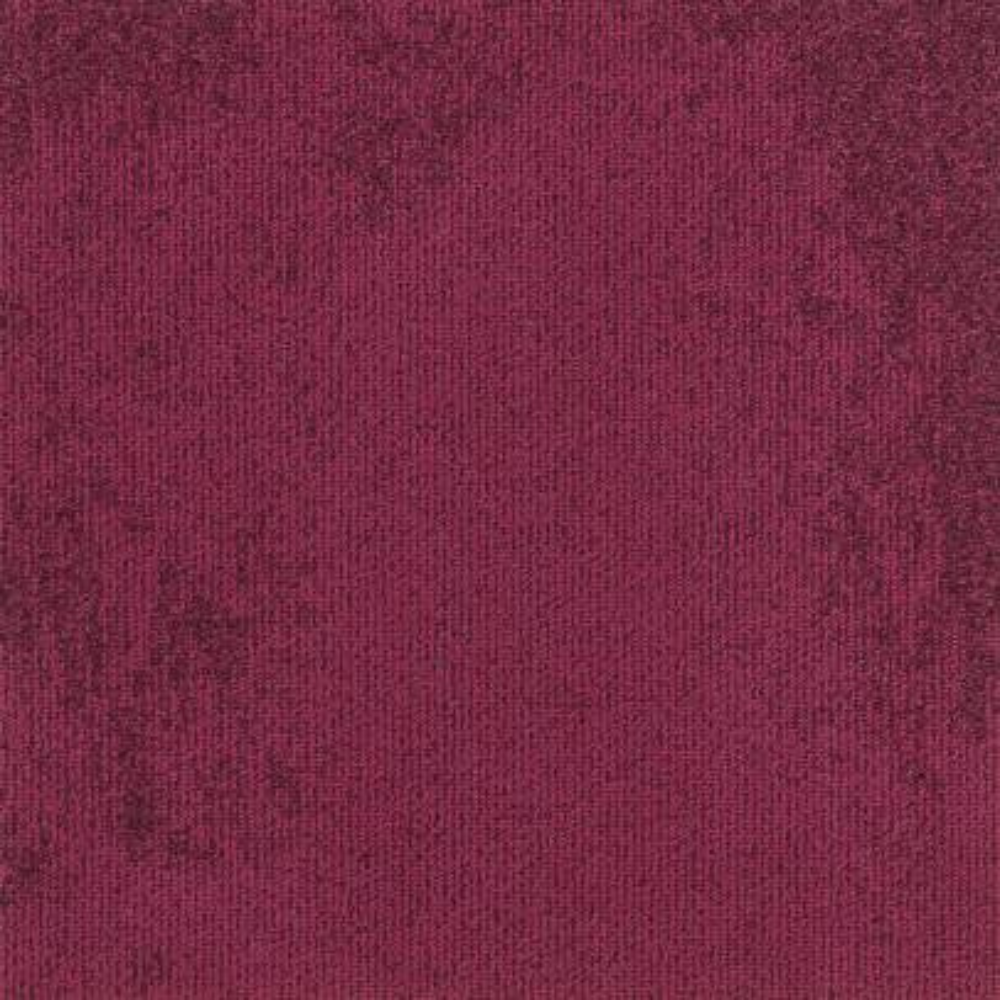 Moquette effet usée rouge grenat