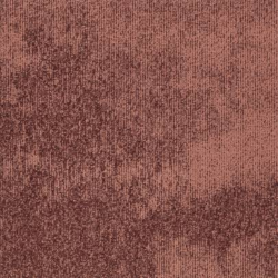 Moquette effet usé marron auburn