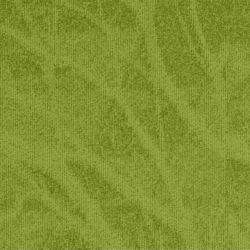 Dalles moquette verte motif arbre
