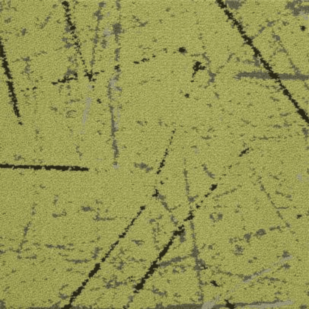 Moquette motif Crazy vert