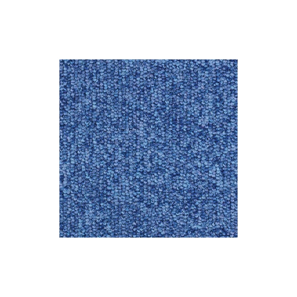 Moquette bleue usage intensif professionnel peu épaisse