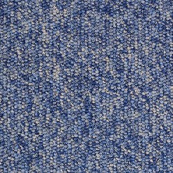 Moquette bleue résistante et peu épaisse pour professionnel