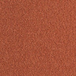 Moquette en laine coloris rouge orangé de la collection Prestige