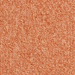 Moquette orange résistante pour usage professionnel