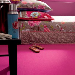 Ambiance moquette Confort rose fuchsia moelleuse pour particulier et professionnel