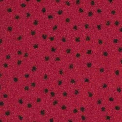 Moquette rouge intense, collection Galaxy