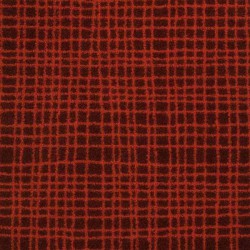 Moquette orange rayée, collection Tanza