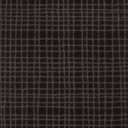 Moquette noire rayée taupe, collection Tanza