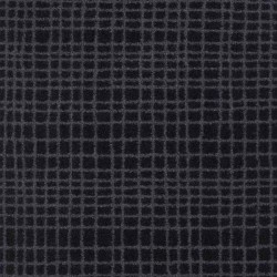 Moquette noire à rayures grises, collection Tanza