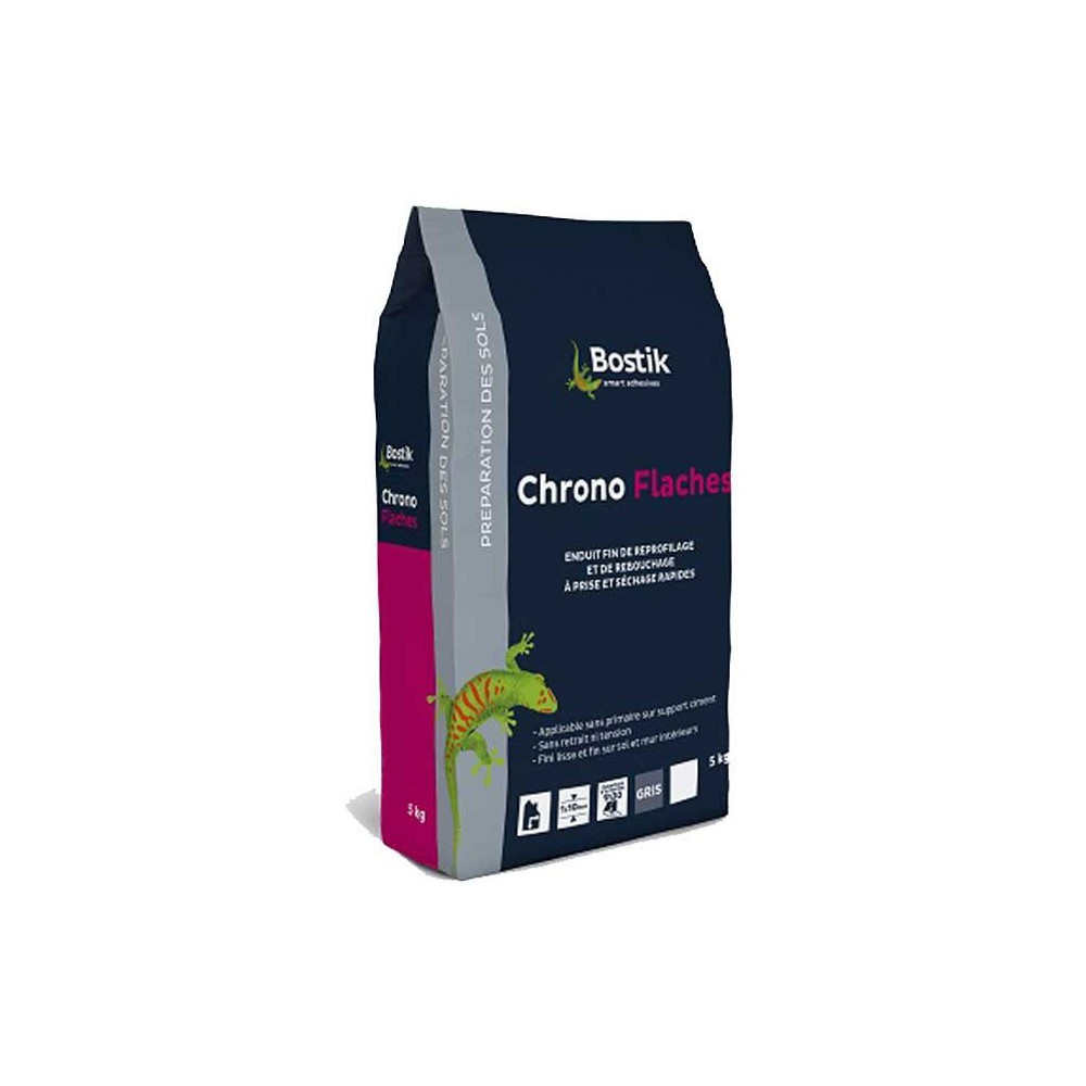 Enduit de ragréage Chrono flaches 5 kg - Bostik Enduit de ragréage Chrono flaches 5 kg - Bostik