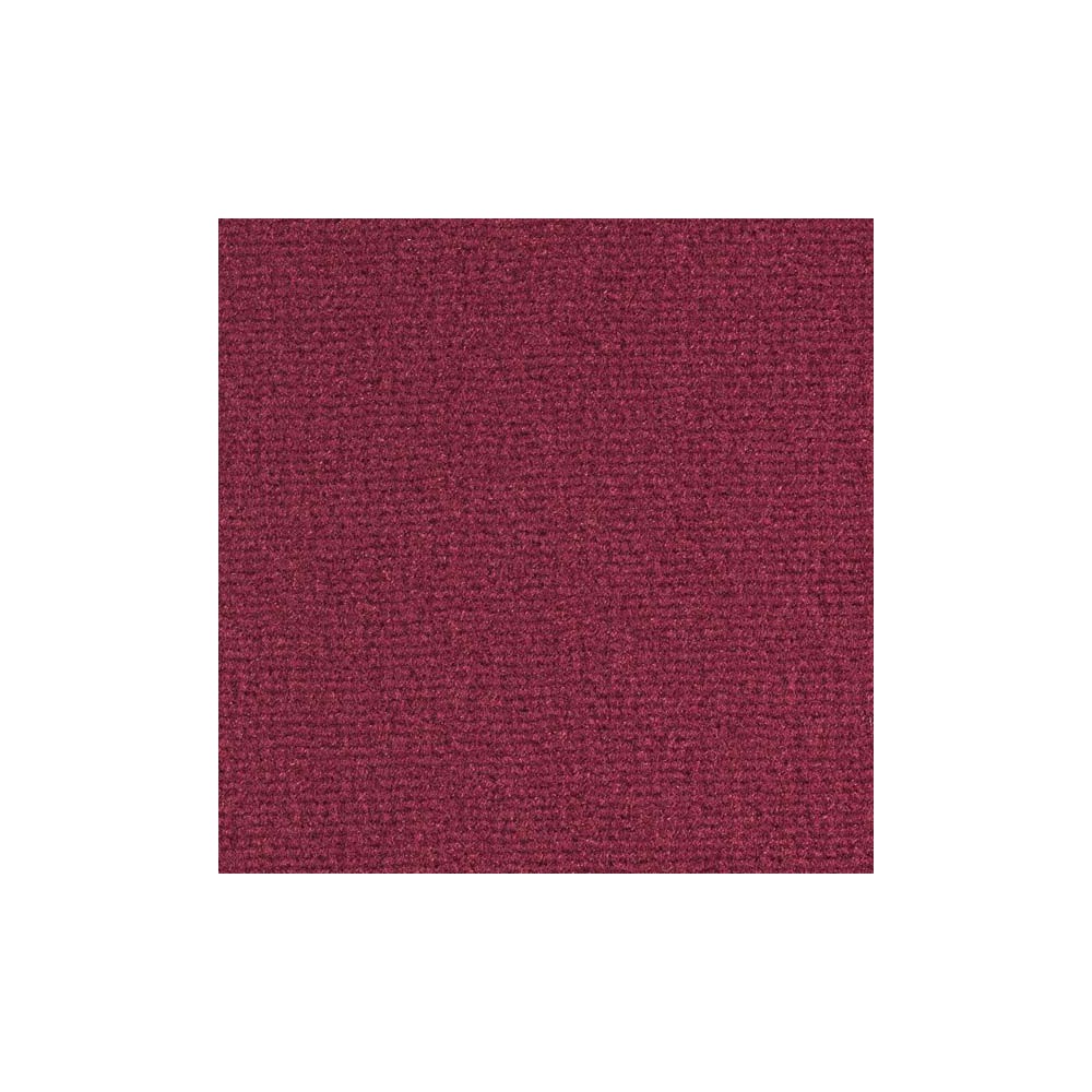 Moquette rouge vin, revers en mousse