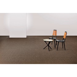 Vinyle Tiss� Bolon Sisal Nature Black 51204190 - rouleau 2m