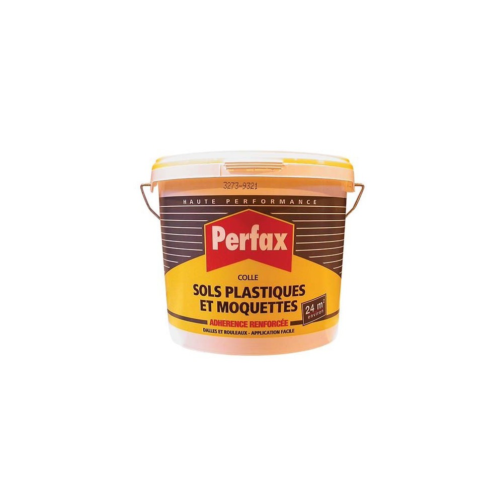 Colle moquette Perfax 6kg pour 24m² environ Colle moquette Perfax 6kg pour 24m² environ