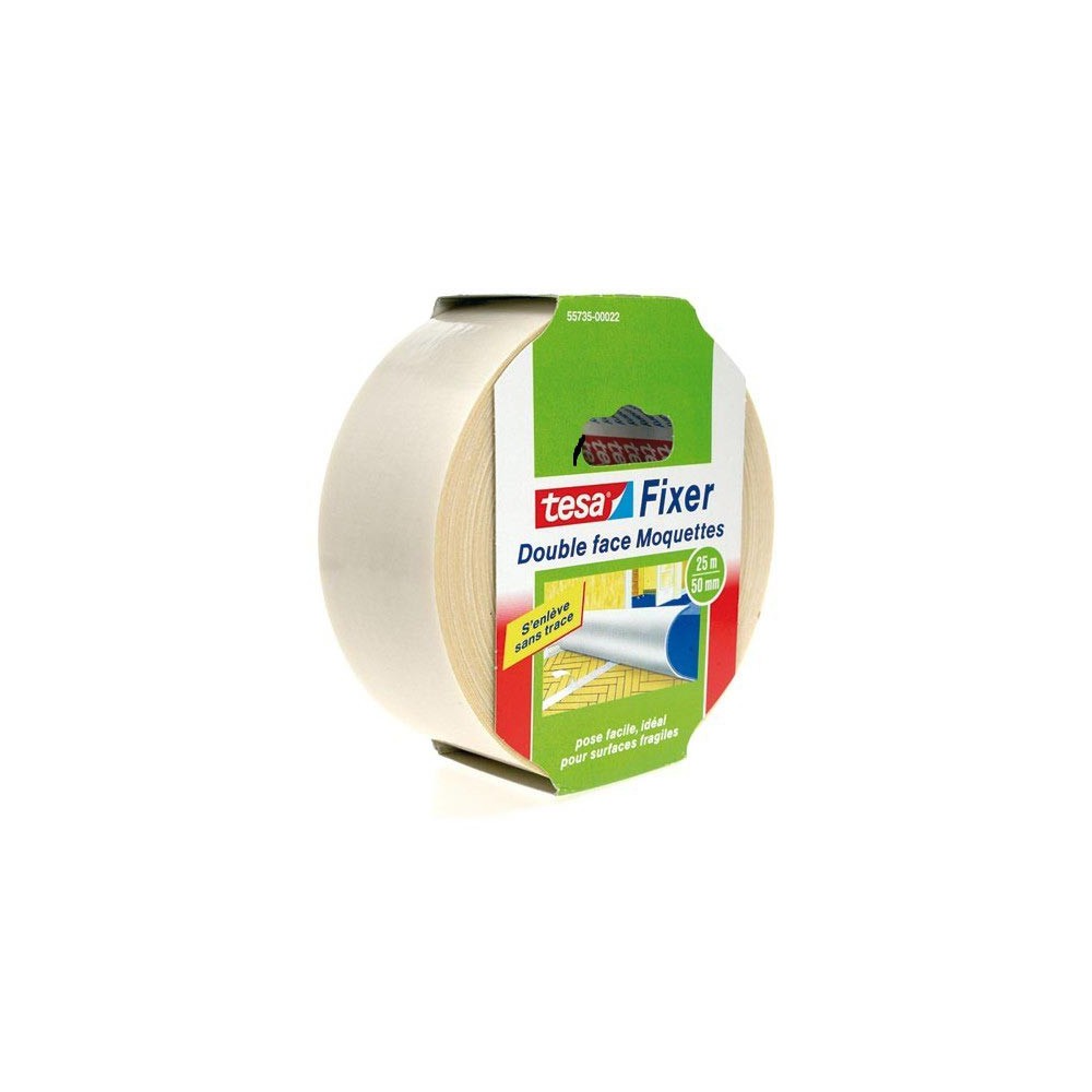 Scotch double face sans trace 25m x 50mm Scotch double face sans trace 25m x 50mm
