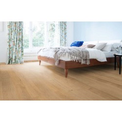 Parquet contrecollé Haro Chêne brossé beige