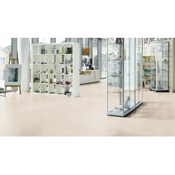 Dalle PVC Amtico Dry stone alba SS5S4401, grand passage