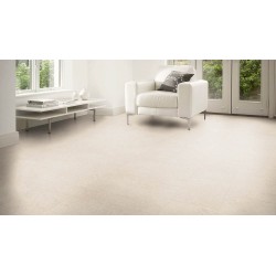 Dalle PVC Amtico Dry stone alba SS5S4401, grand passage