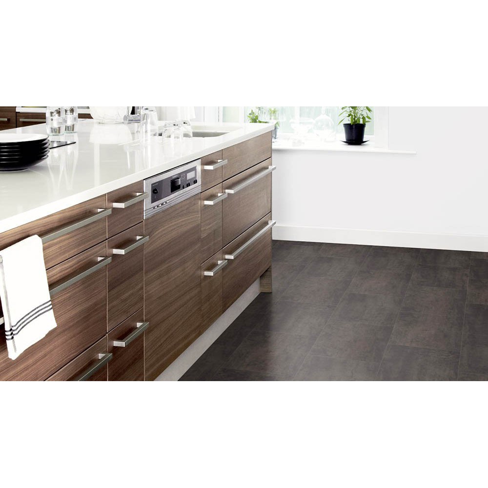Dalle PVC Amtico Steel SS5A2804, grand passage